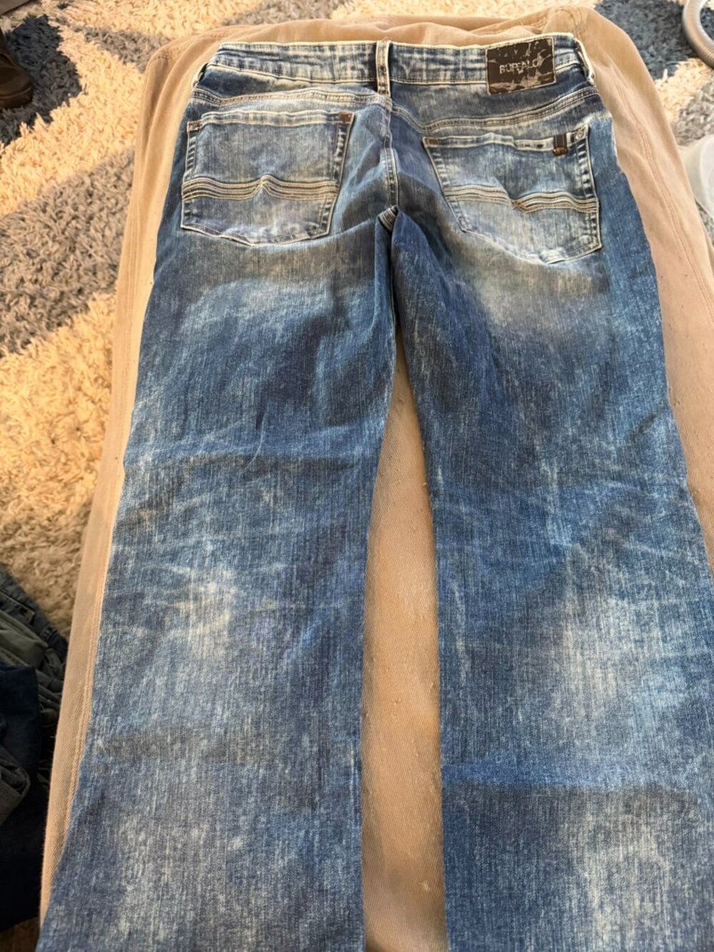 Mens Buffalo Distressed Jeans